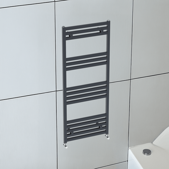 Carisa Fame Sèche-Serviettes en Aluminium Design Moderne Anthracite