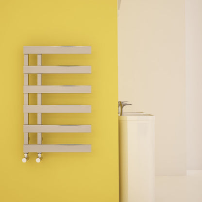 Carisa Floris Sèche-Serviettes en Acier Design Moderne Chromé