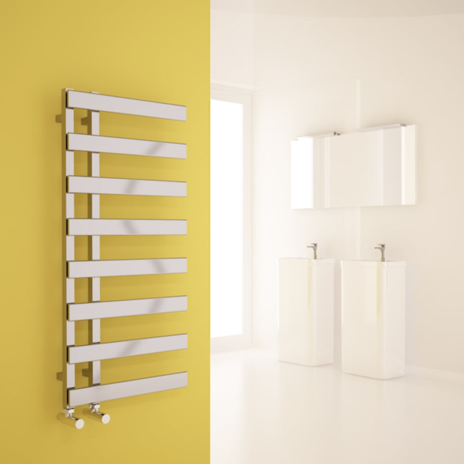 Carisa Floris Sèche-Serviettes en Acier Design Moderne Chromé