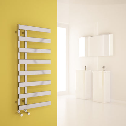 Carisa Floris Sèche-Serviettes en Acier Design Moderne Chromé