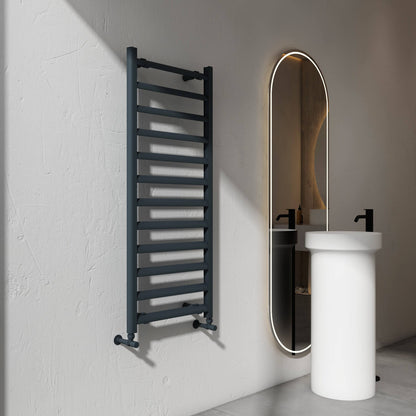 Carisa Lara L Sèche-Serviettes en Aluminium Design Moderne Anthracite