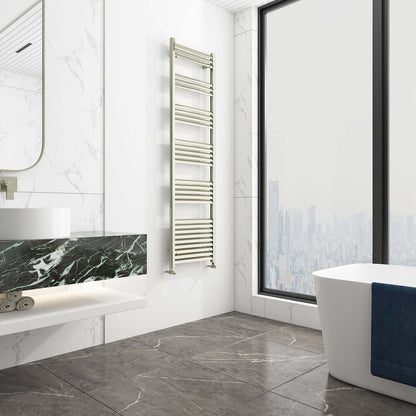 Carisa Lara Sèche-Serviettes en Aluminium Design Moderne Inox Anodized