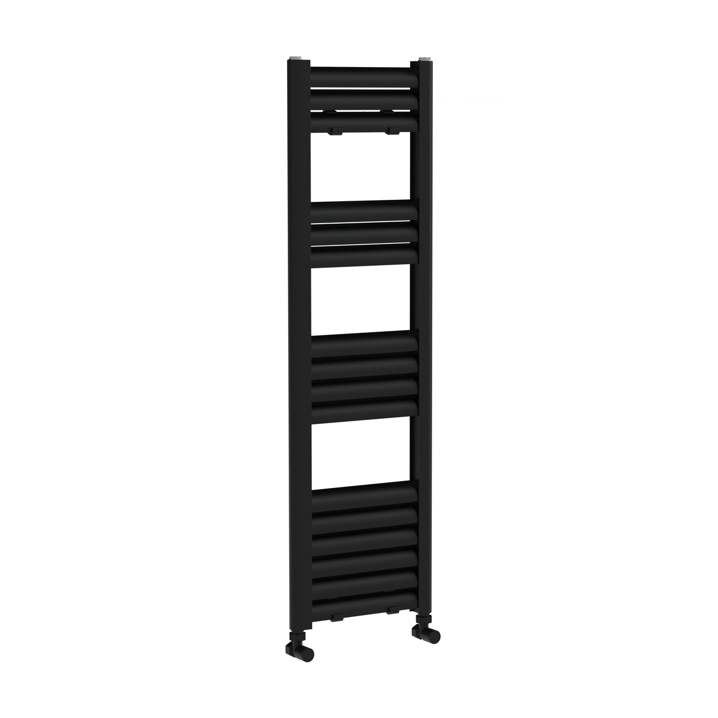 Carisa Lara Sèche-Serviettes en Aluminium  Design Moderne Noir
