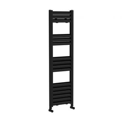 Carisa Lara Sèche-Serviettes en Aluminium  Design Moderne Noir
