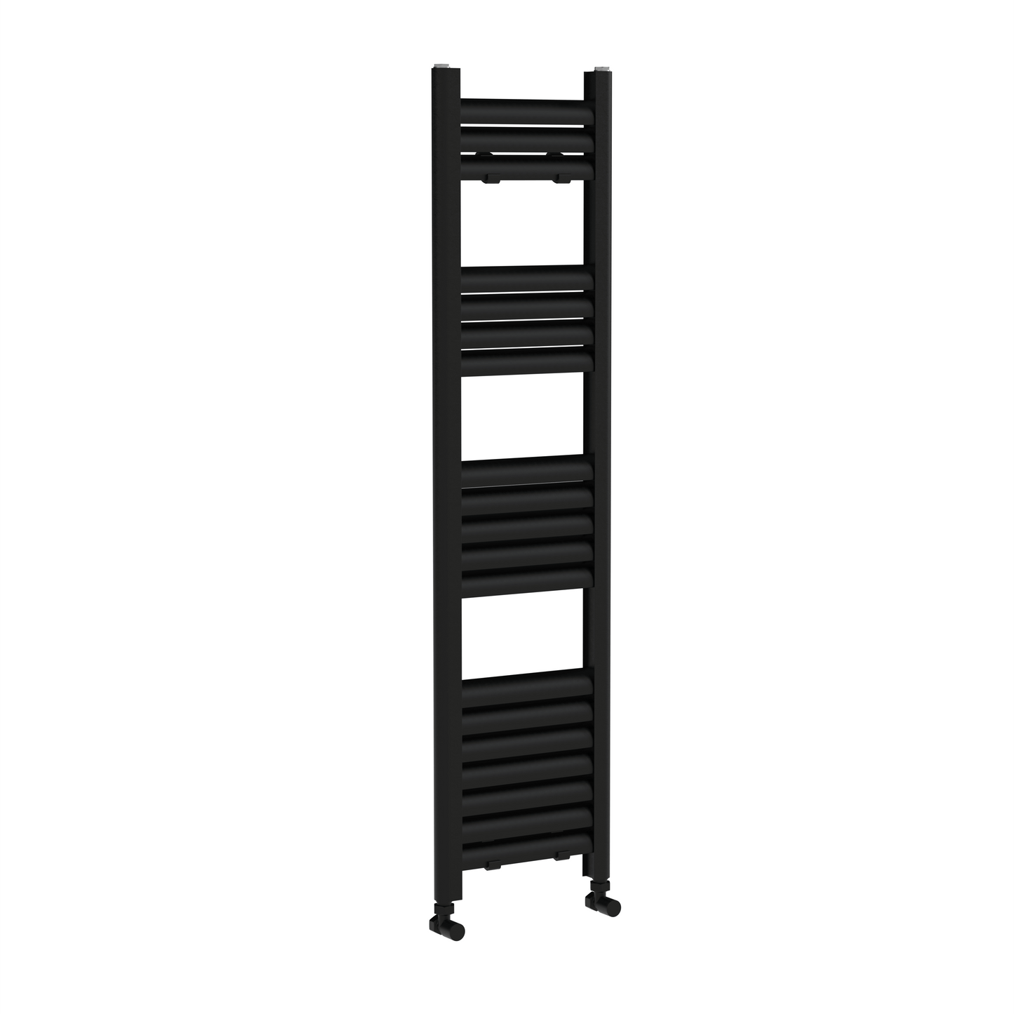 Carisa Lara Sèche-Serviettes en Aluminium  Design Moderne Noir