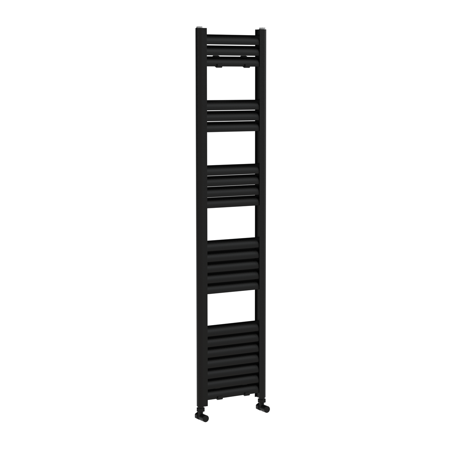 Carisa Lara Sèche-Serviettes en Aluminium  Design Moderne Noir