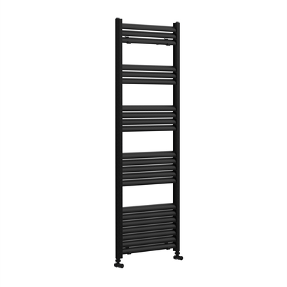 Carisa Lara Sèche-Serviettes en Aluminium  Design Moderne Noir
