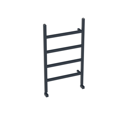 Carisa Maya Sèche-Serviettes en Aluminium Design Moderne Anthracite