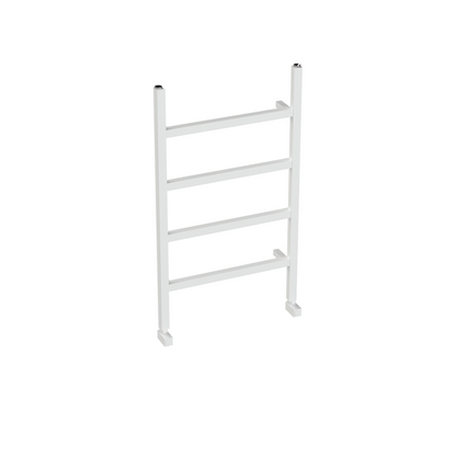 Carisa Maya Sèche-Serviettes en Aluminium Design Moderne Blanc