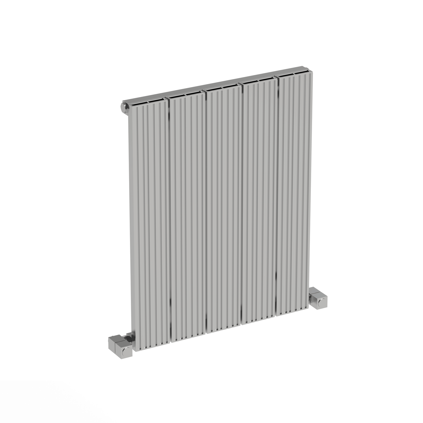 Carisa Monza Radiateur en Aluminium Horizontal Design Moderne Anodisé Poli