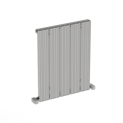Carisa Monza Radiateur en Aluminium Horizontal Design Moderne Anodisé Poli