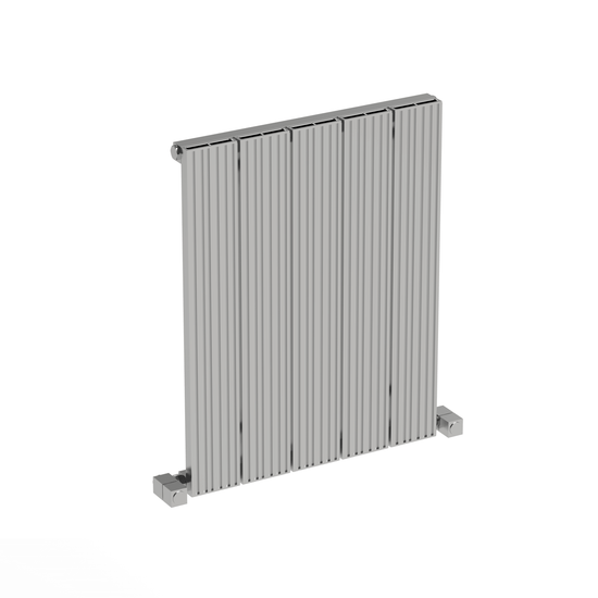 Carisa Monza Radiateur en Aluminium Horizontal Design Moderne Anodisé Poli