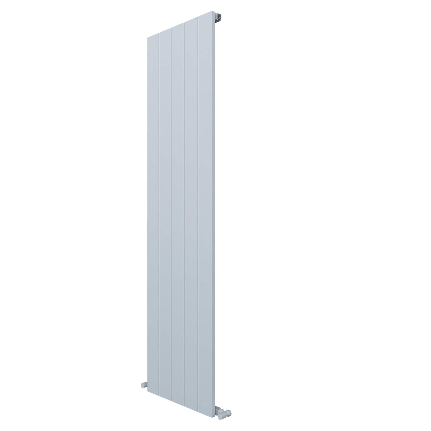 Carisa Nemo Radiateur en Aluminium Vertical Design Moderne Blanc