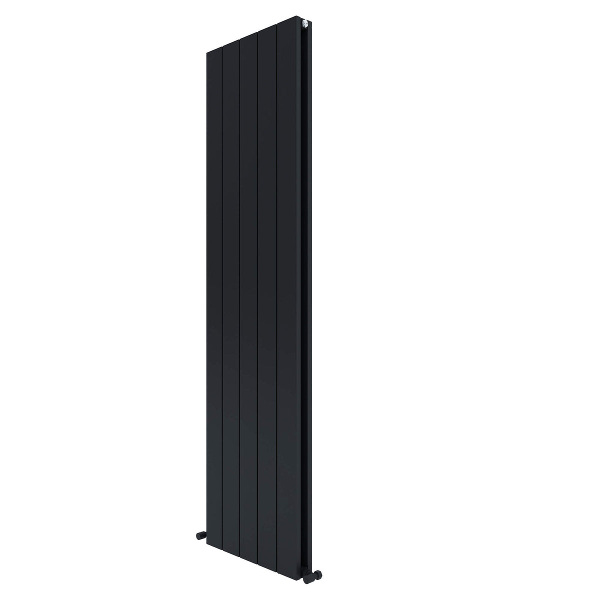Carisa Nemo Radiateur en Aluminium Vertical Design Moderne Noir