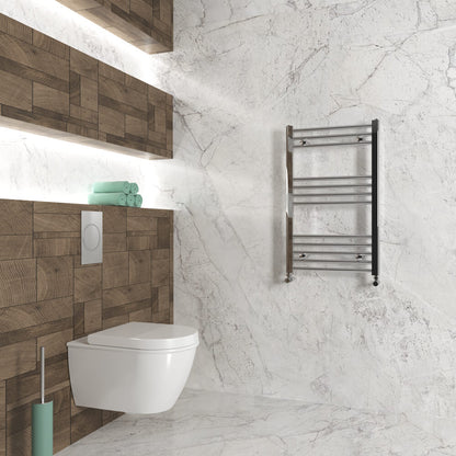 Carisa Nile Sèche-Serviettes en Acier Design Moderne Chromé