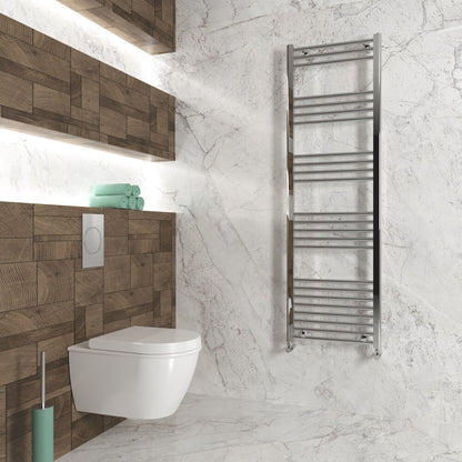 Carisa Nile Sèche-Serviettes en Acier Design Moderne Chromé