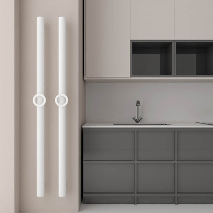 Carisa Otto Single Sèche-Serviette Électrique Design Moderne Blanc