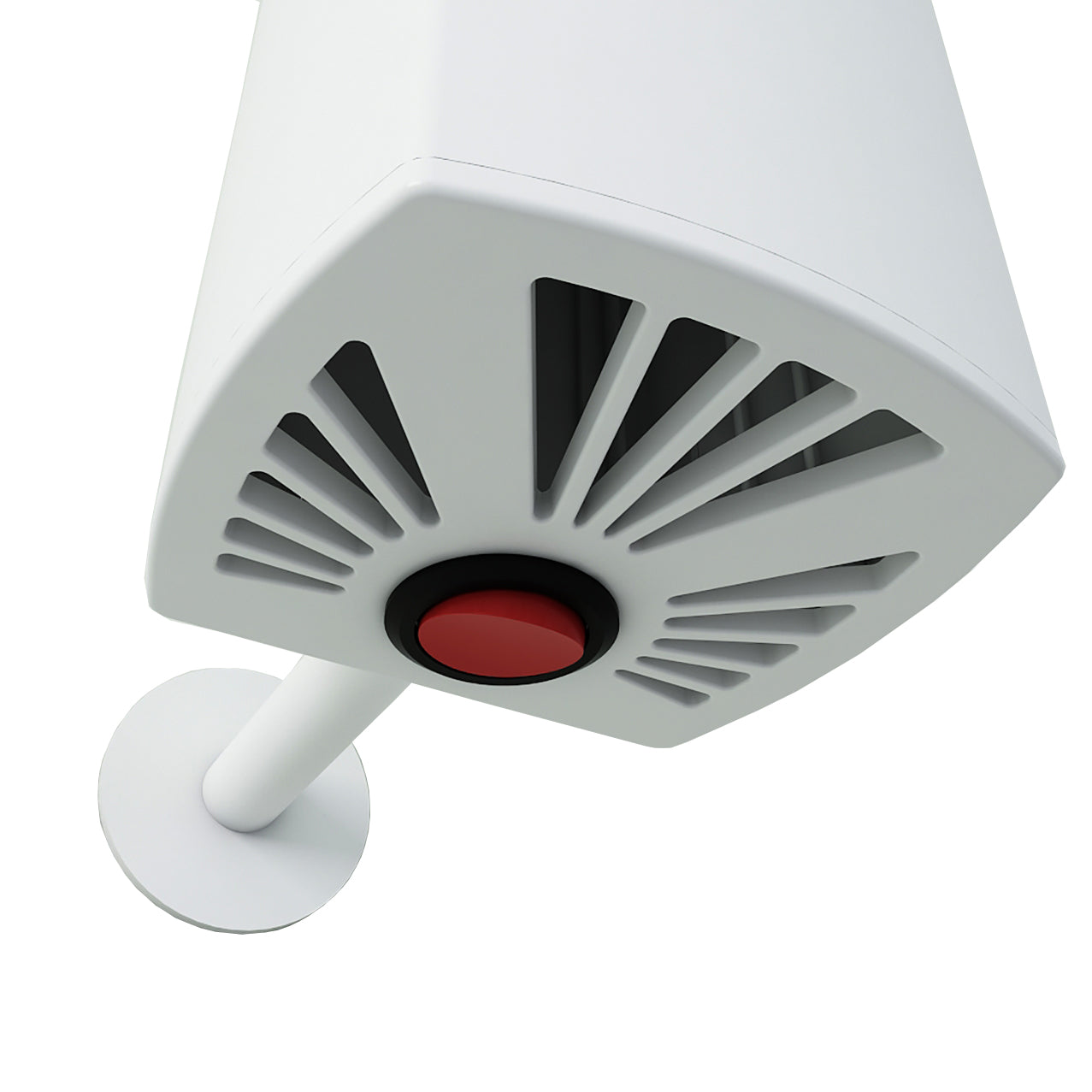Carisa Otto Single Sèche-Serviette Électrique Design Moderne Blanc