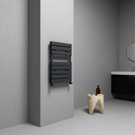 Carisa Plata Double Bath Sèche-Serviettes en Aluminium Design Moderne Anthracite (Kopya)