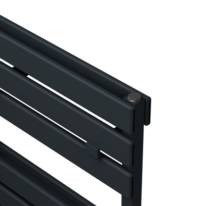 Carisa Plata Double Bath Sèche-Serviettes en Aluminium Design Moderne Anthracite