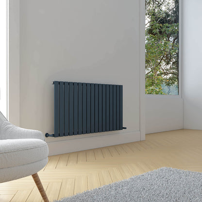 Carisa Plata Radiateur en Aluminium Horizontal Design Moderne Anthracite
