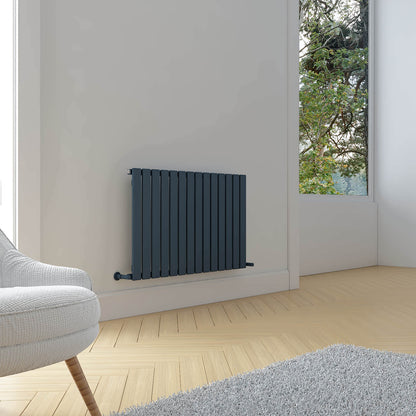 Carisa Plata Radiateur en Aluminium Horizontal Design Moderne Anthracite