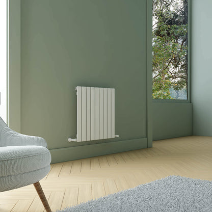 Carisa Plata Radiateur en Aluminium Horizontal Design Moderne Blanc