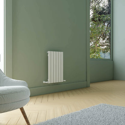 Carisa Plata Radiateur en Aluminium Horizontal Design Moderne Blanc