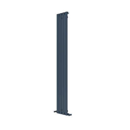 Carisa Plata Radiateur en Aluminium Vertical Design Moderne Anthracite