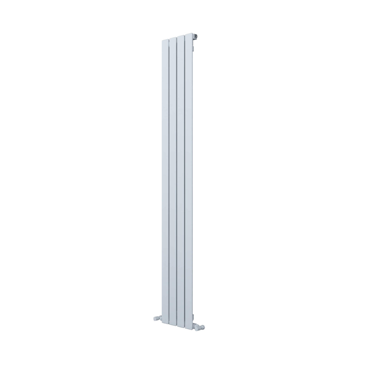 Carisa Plata Radiateur en Aluminium Vertical Design Moderne Blanc