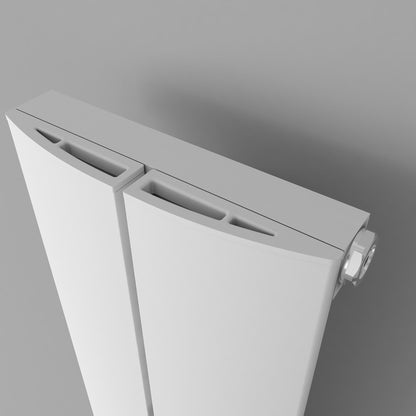 Carisa Play Bath Sèche-Serviettes en Aluminium Design Moderne Blanc