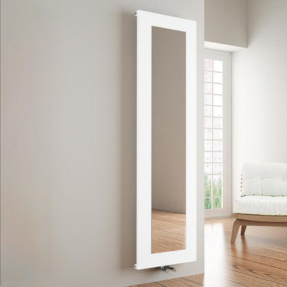 Carisa Quadro Radiateur en Aluminium Vertical Design Moderne Blanc