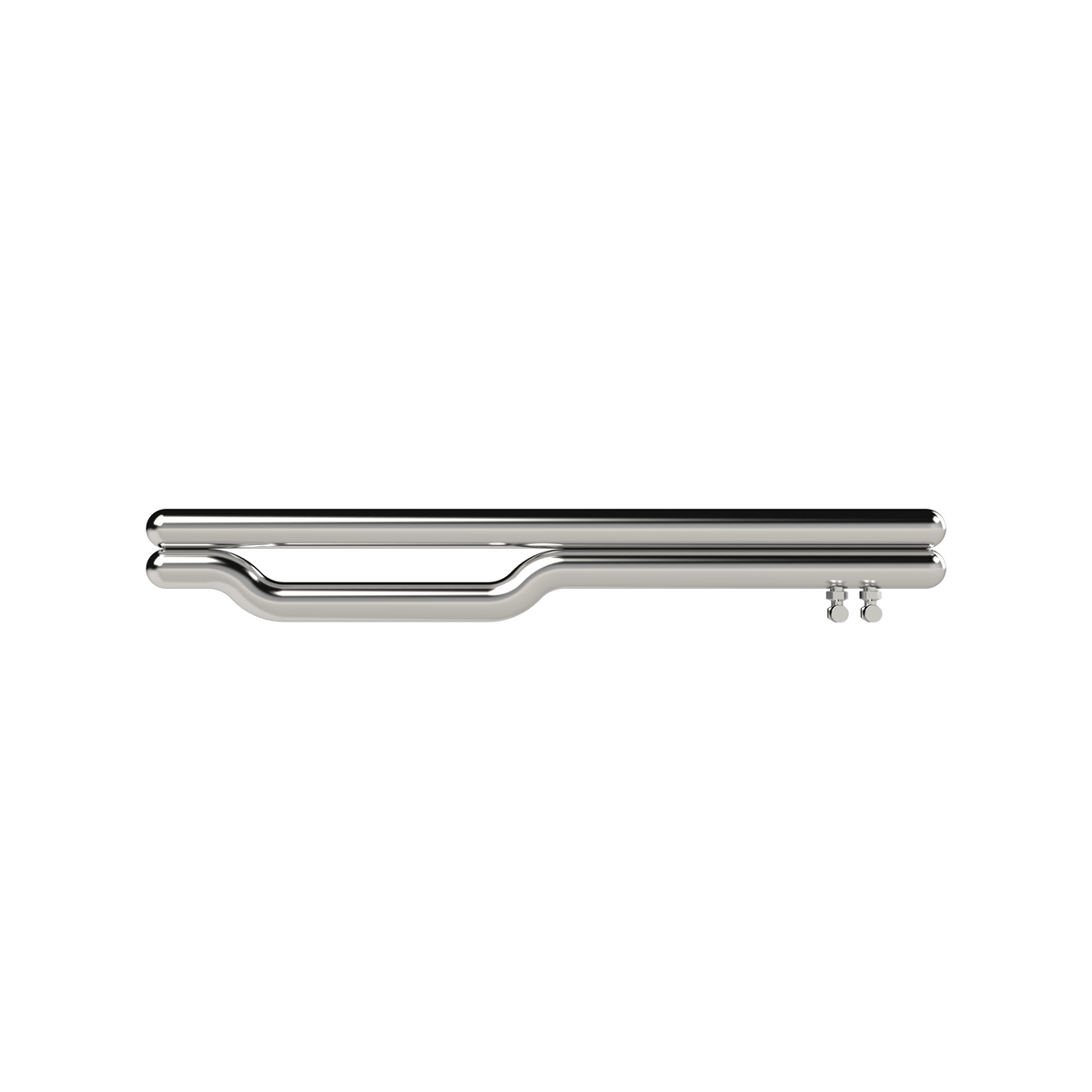 Carisa Redox Sèche-Serviettes en Acier Inoxydable Design Moderne Miroir Poli