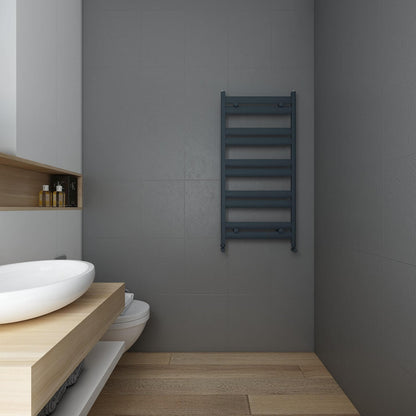 Carisa Soleil Sèche-Serviettes en Aluminium Design Moderne Anthracite
