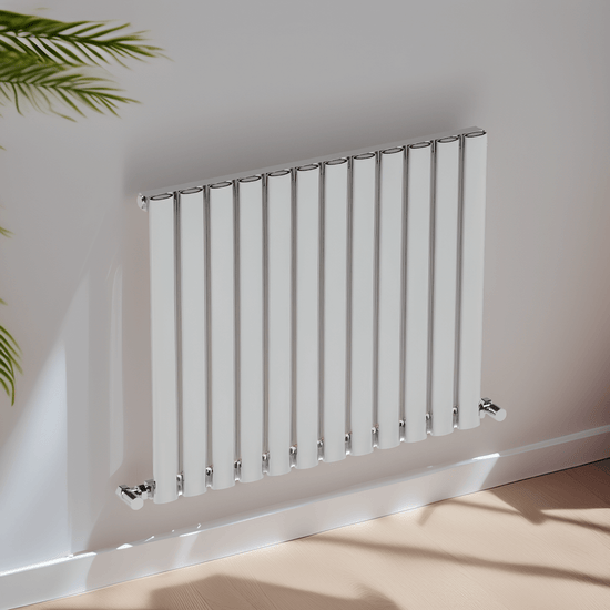 Carisa Tallis Radiateur en Aluminium Horizontal Design Moderne Anodisé Poli
