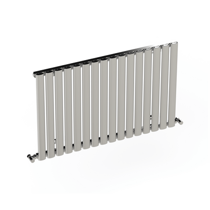 Carisa Tallis Radiateur en Aluminium Horizontal Design Moderne Anodisé Poli