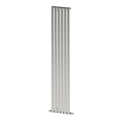 Carisa Tallis Radiateur en Aluminium Vertical Design Moderne Anodisé Poli