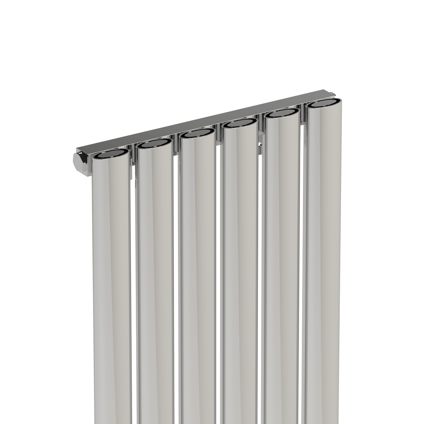 Carisa Tallis Radiateur en Aluminium Vertical Design Moderne Anodisé Poli