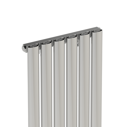 Carisa Tallis Radiateur en Aluminium Vertical Design Moderne Anodisé Poli