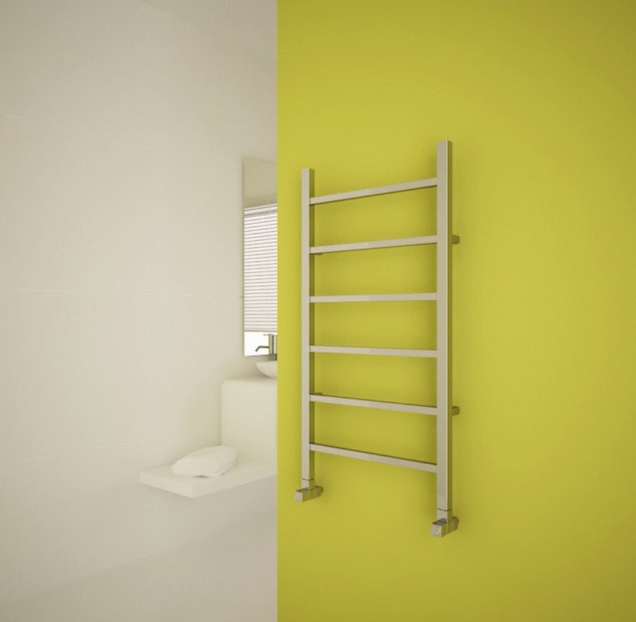 Carisa Thor Sèche-Serviettes en Acier Design Moderne Chromé