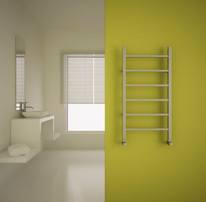 Carisa Thor Sèche-Serviettes en Acier Design Moderne Chromé