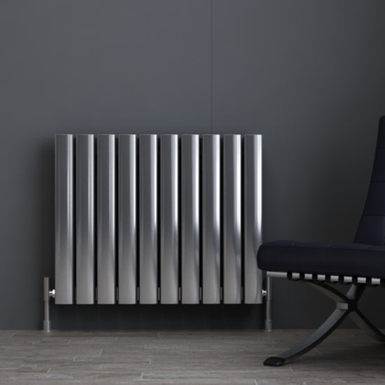 Carisa Vesta Radiateur en Aluminium Horizontal Design Moderne Anodisé Poli