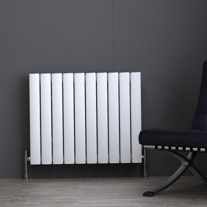 Carisa Vesta Radiateur en Aluminium Horizontal Design Moderne Blanc