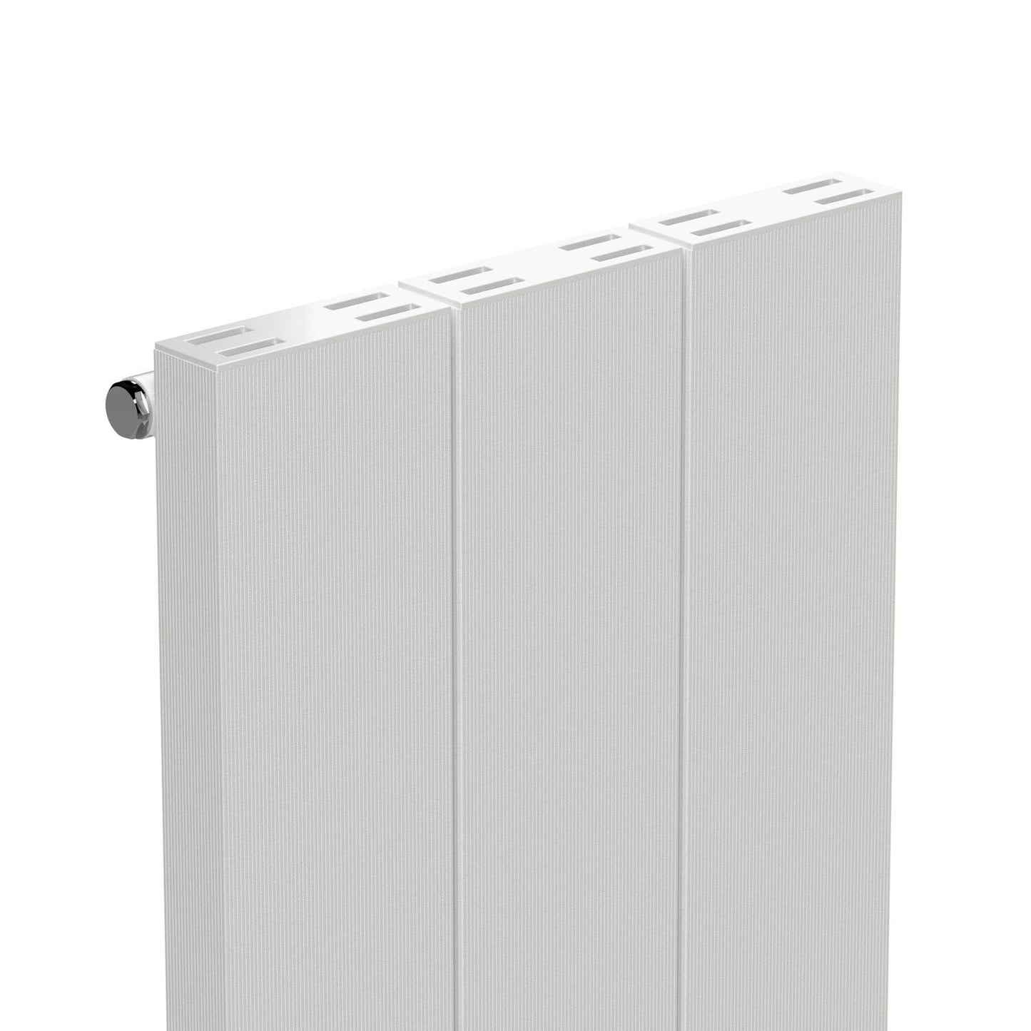 Carisa Elvino Radiateur en Aluminium Vertical Design Moderne Blanc