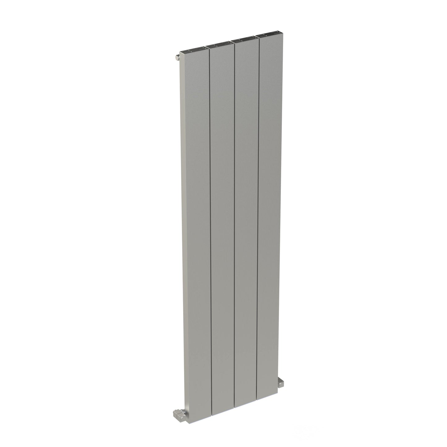 Carisa Elvino Radiateur en Aluminium Vertical Design Moderne Anodisé Poli