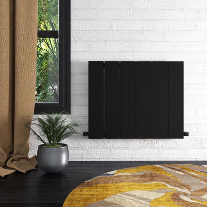 Carisa Elvino Radiateur en Aluminium Horizontal Design Moderne Noir