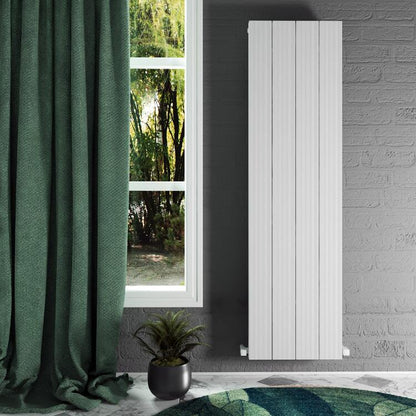 Carisa Elvino Radiateur en Aluminium Vertical Design Moderne Blanc