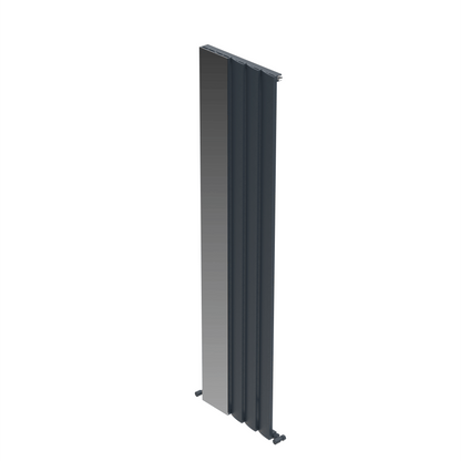 Carisa Step Mirror Radiateur en Aluminium Vertical Design Moderne Anthracite