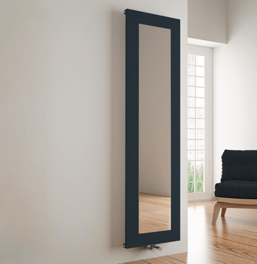 Carisa Quadro Radiateur en Aluminium Vertical Design Moderne Anthracite