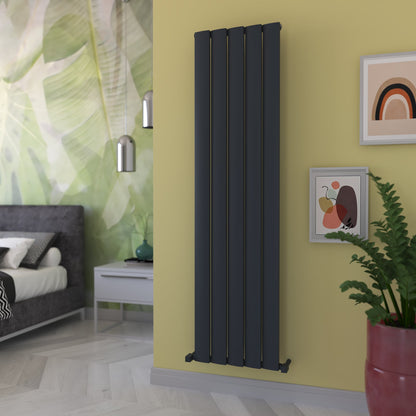 Carisa Step Radiateur en Aluminium Vertical Design Moderne Anthracite